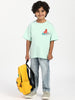 Nautinati Boys' Cotton Surfing Bear Print T-shirt