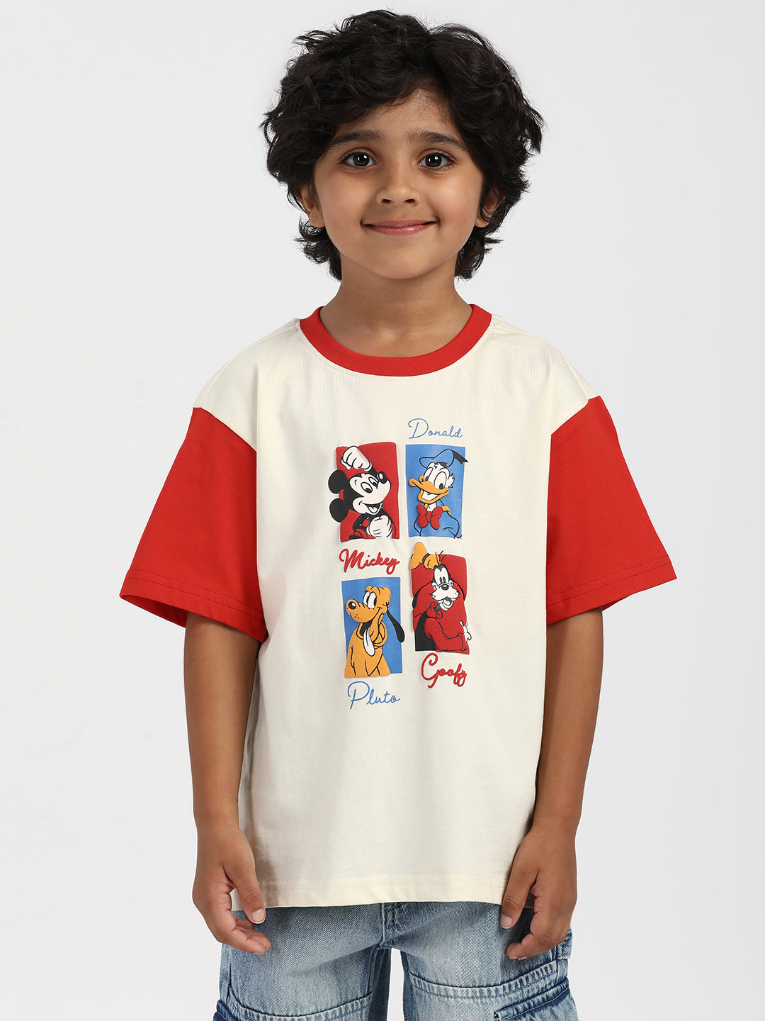 Nautinati Boys' Cotton Disney Print T-shirt