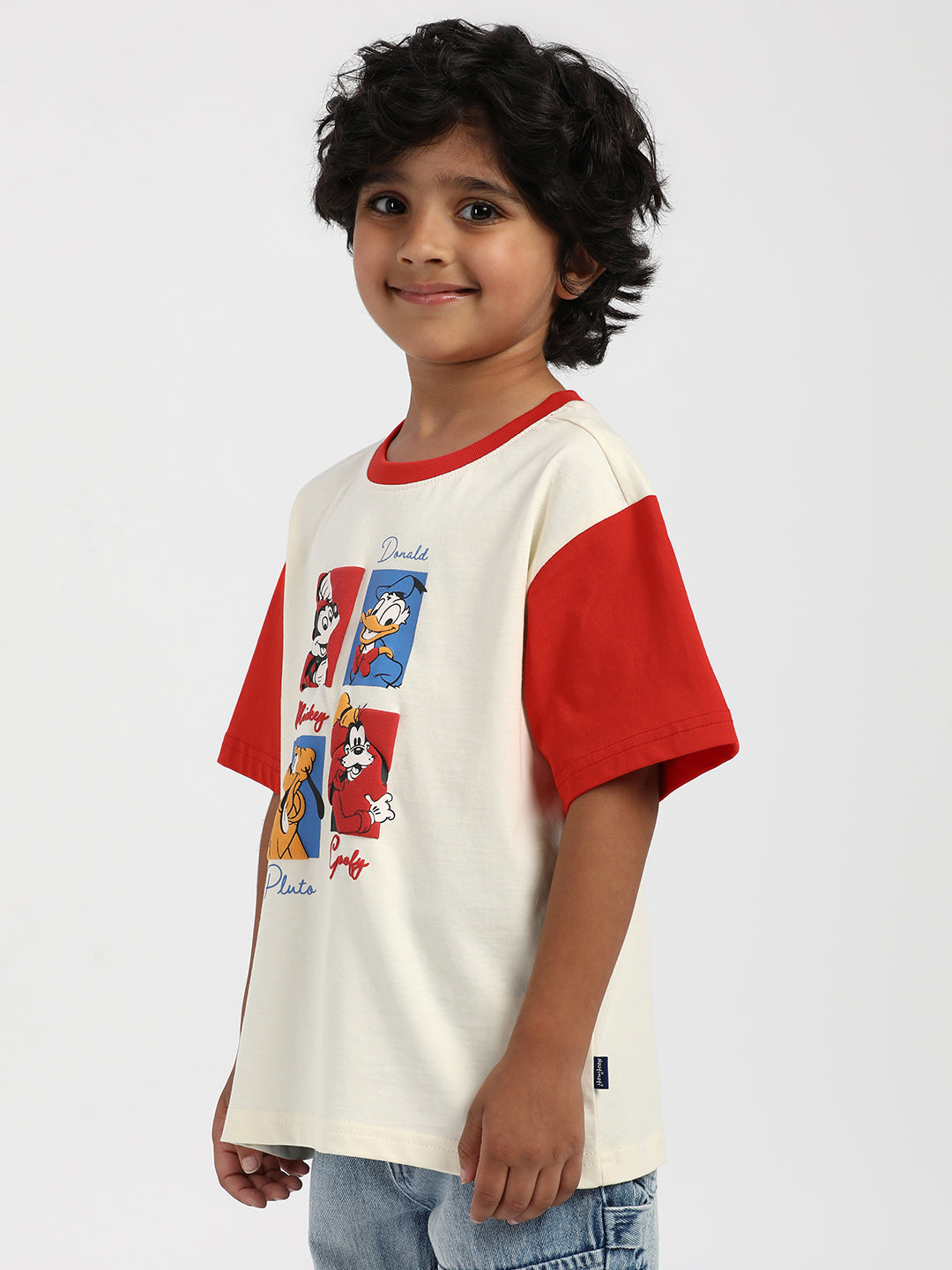 Nautinati Boys' Cotton Disney Print T-shirt