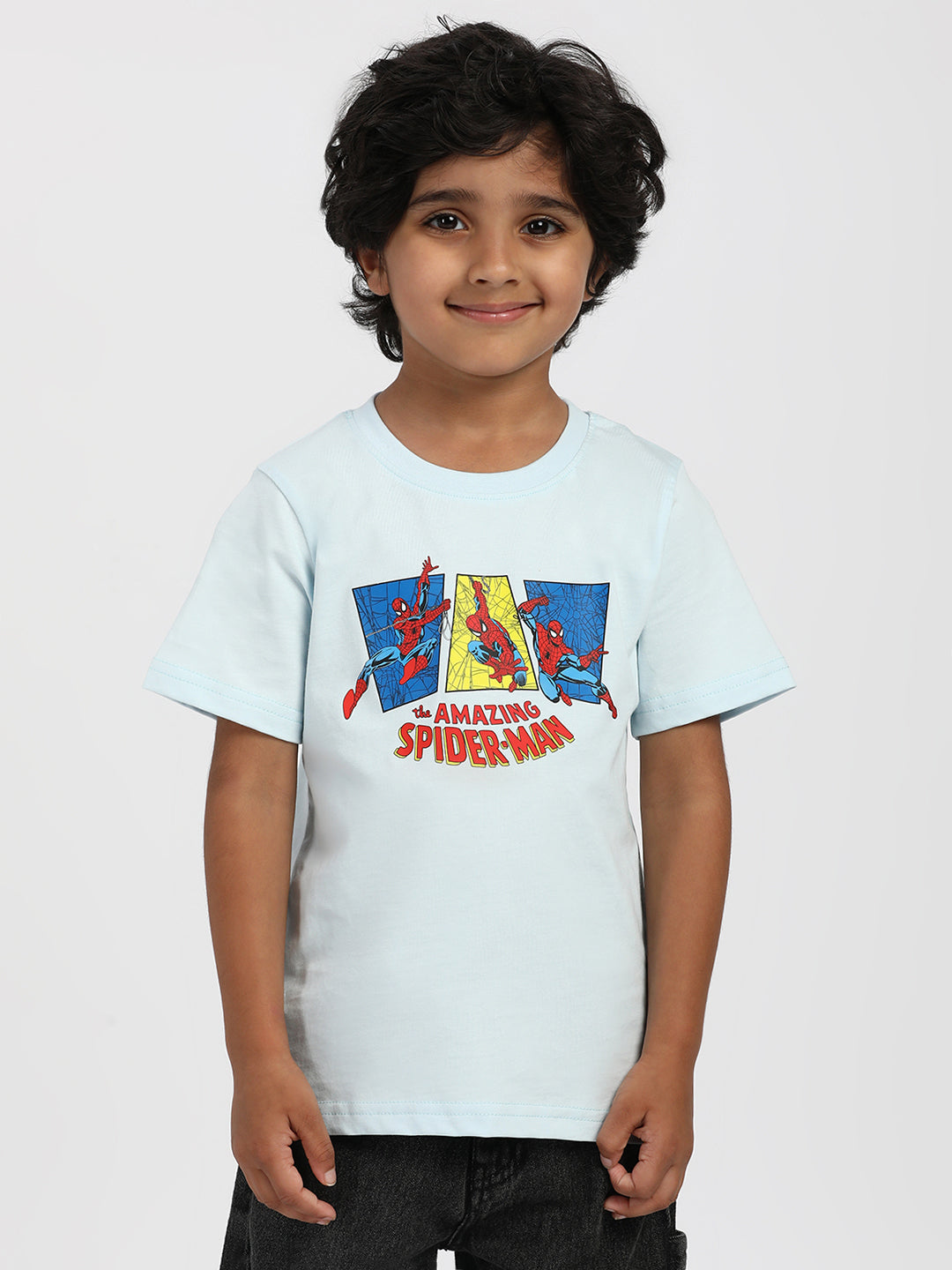 Nautinati Girls' Elsa and Anna Graphic Print Top with Layered Skirt