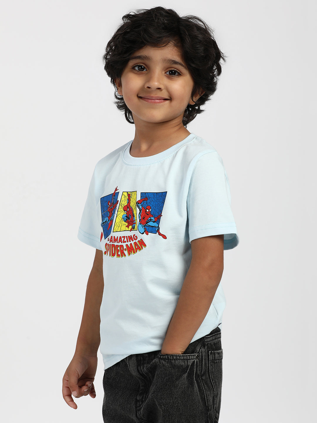 Nautinati Girls' Elsa and Anna Graphic Print Top with Layered Skirt