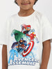 Nautinati Boys Marvel Avengers Print T-shirt| Cotton| Age 2 - 10 Years