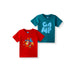 Nautinati Boys' Cotton Printed Pack of 2 T-shirt