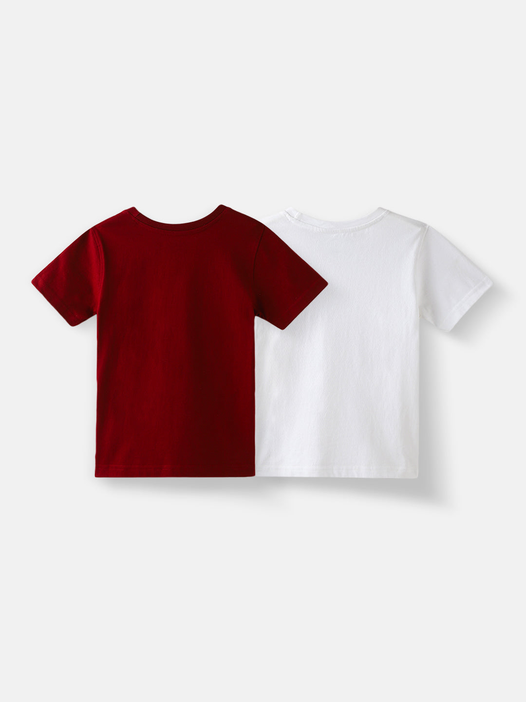 Nautinati Boys' Cotton Printed Pack of 2 T-shirt