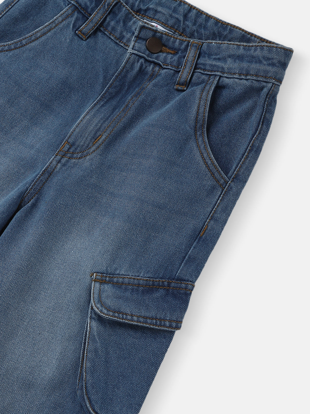 Nautinati Girls Cargo Pocket Jeans | Age 2 - 10 Years