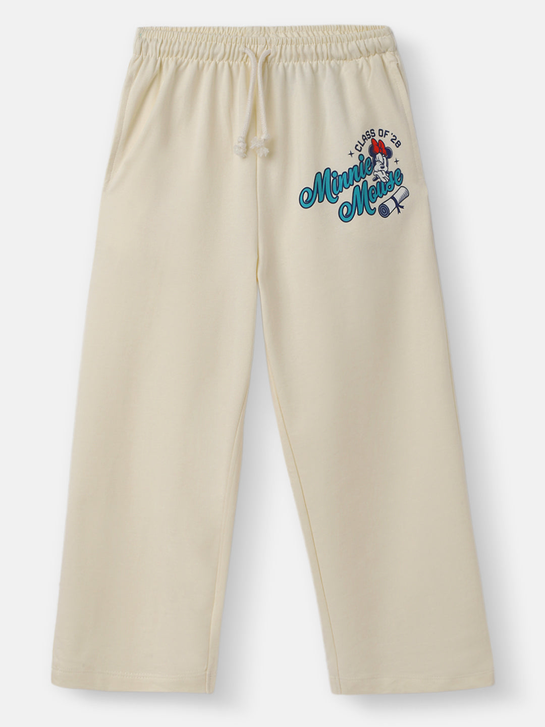 Nautinati Girls' Minnie Graphic Cotton Bottom | Age 5-6 Years