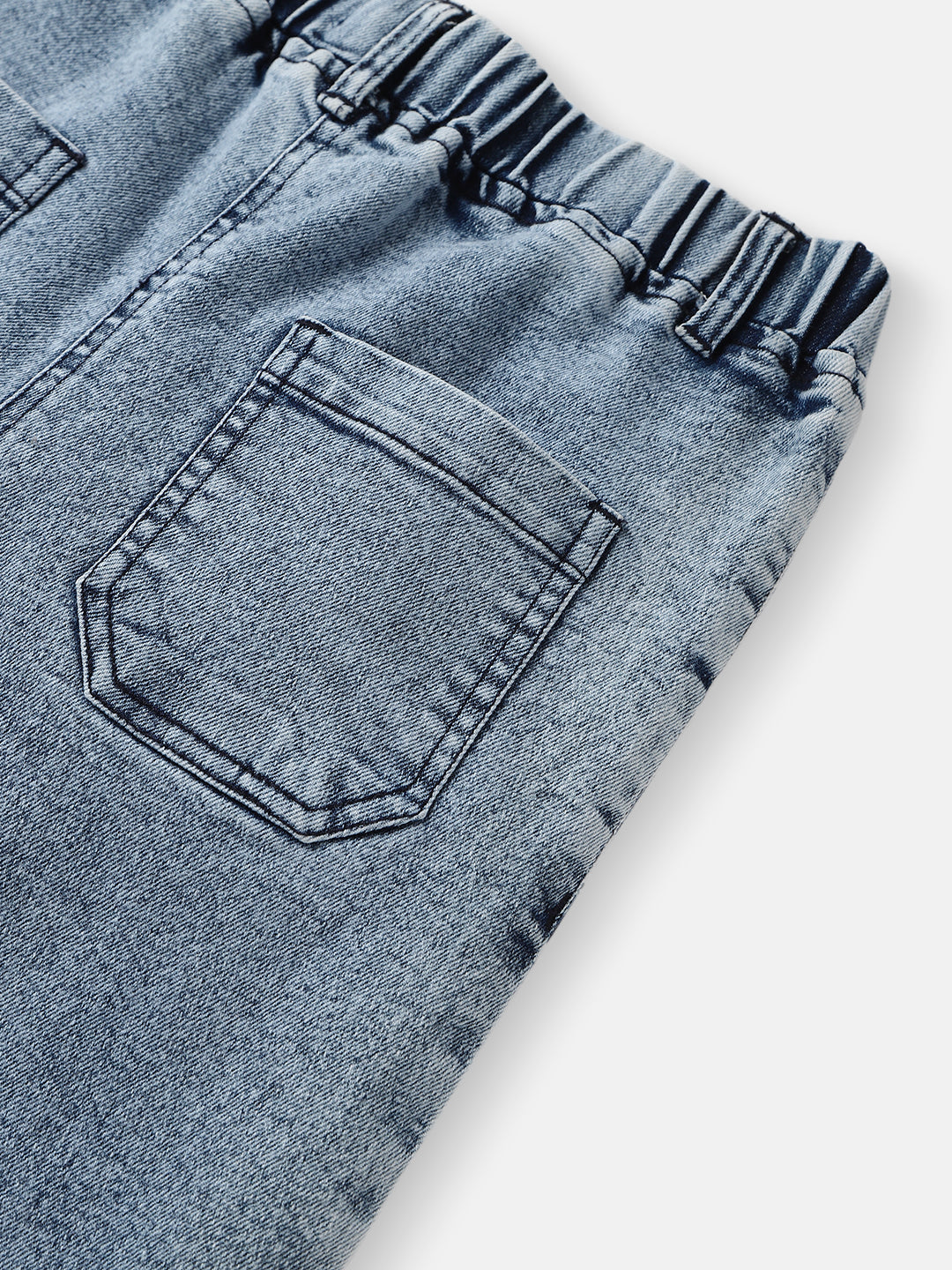 Girls Patch Embroidery Jeans | Denim Pants for Girls | 4 to 8 Years