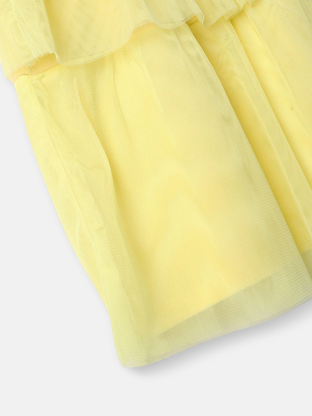 Nautinati's Girls' Party Set of Tiered Tulle Skirt and Top With Hairband