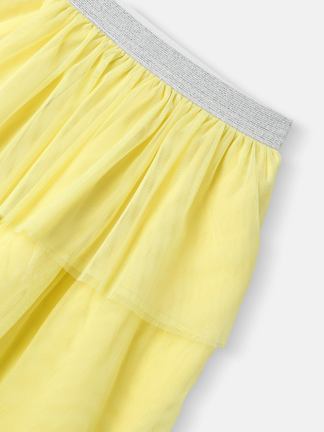Nautinati's Girls' Party Set of Tiered Tulle Skirt and Top With Hairband