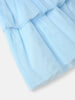 Nautinati's Girls' Party Set of Tiered Tulle Skirt and Top With Hairband