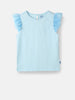 Nautinati's Girls' Party Set of Tiered Tulle Skirt and Top With Hairband