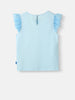 Nautinati's Girls' Party Set of Tiered Tulle Skirt and Top With Hairband