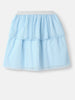 Nautinati's Girls' Party Set of Tiered Tulle Skirt and Top With Hairband