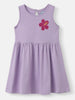 Nautinati Girls' Unicorn & Floral Graphic Cotton Dresses Pack | Sleeveless | Age 12-18M