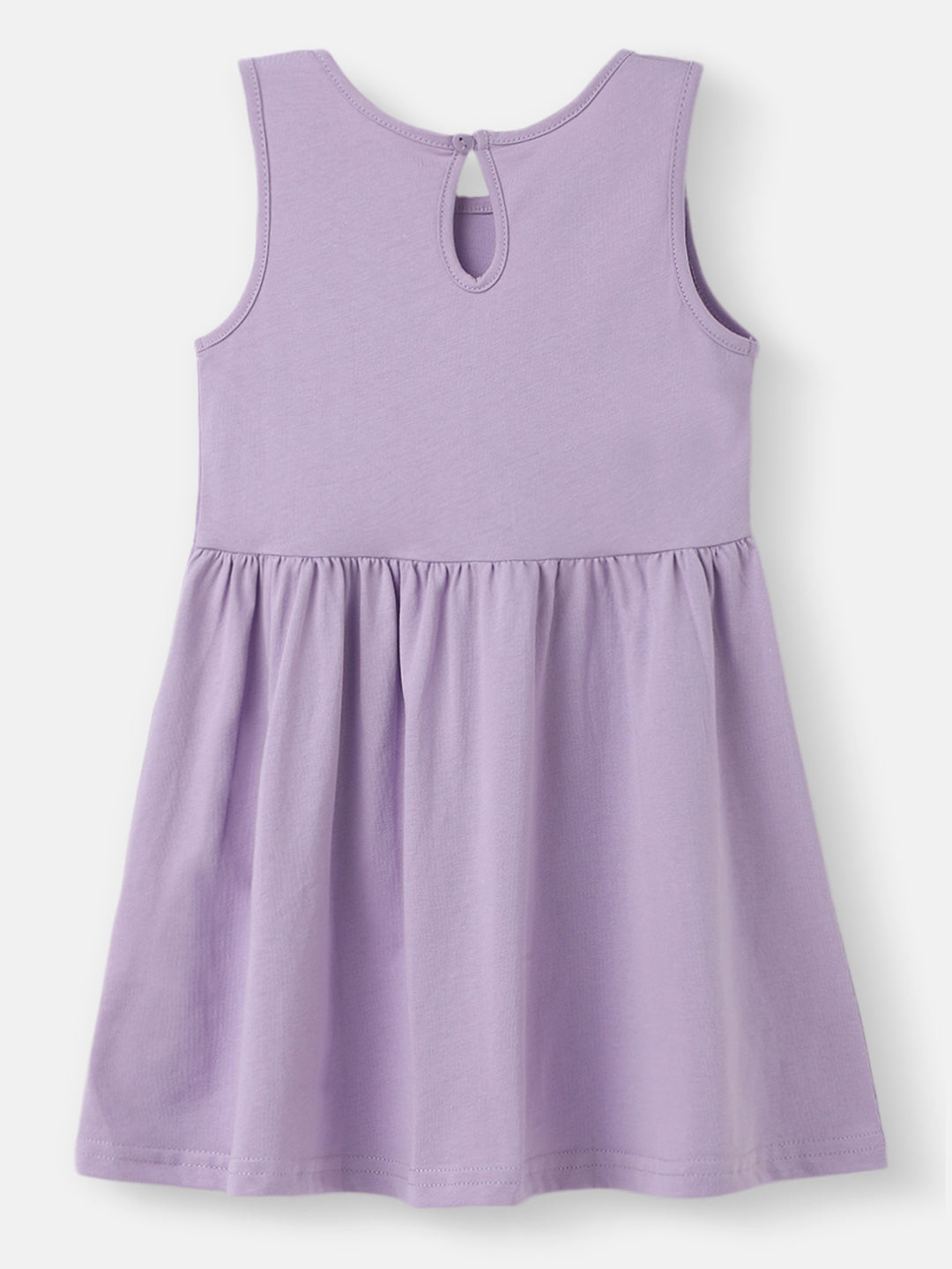 Nautinati Girls' Unicorn & Floral Graphic Cotton Dresses Pack | Sleeveless | Age 12-18M