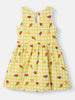 Nautinati Girls' Cotton AOP Knit Frock Pack of 2