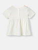 Nautinati Girls' Cotton Floral Top and Bottoms With Gathered Waistline and Tassels