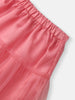 Nautinati Girls' Minnie Mouse Printed Set of T-shirt and Tiered Tulle Skirt