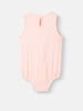 Nautinati Girls' Cotton Embroidered Sleeveless Romper