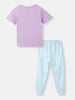 Nautinati Girls' Cotton Frozen Printed T-shirt and Joggers