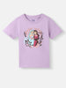 Nautinati Girls' Cotton Frozen Printed T-shirt and Joggers