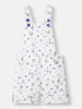 Nautinati Girls Cotton Top and Dungaree Set with Kangaroo Pouch Pocket