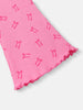 Nautinati Girls' Derby Rib Set With All-over Print | Cotton | Age 2 - 10 Years