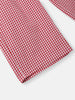 Girls Cotton Top and Pants Set |Gingham Asymmetric Clothing Set | Frill Crop Top |2-10 Years
