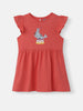 Nautinati Girls Printed Cotton Dress|Pack of 2| Age 3 - 24 Months