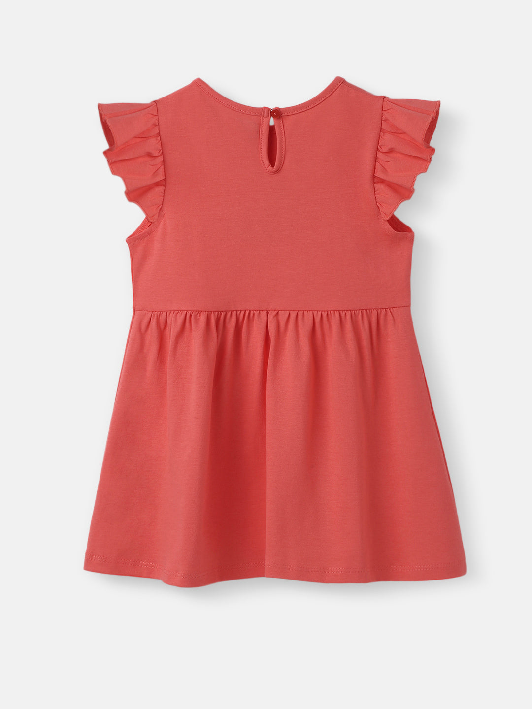 Nautinati Girls Printed Cotton Dress|Pack of 2| Age 3 - 24 Months