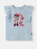 Nautinati Girls Minni Mouse Print Top with Skirt Set|Cotton| Age 3 - 24 Months