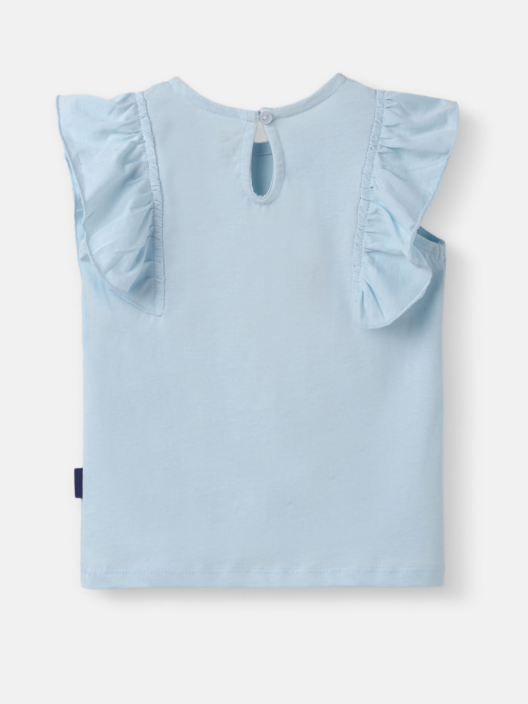 Nautinati Girls Minni Mouse Print Top with Skirt Set|Cotton| Age 3 - 24 Months