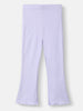 Nautinati Girls Top and Pants Set With Crochet Patch|Derby Rib Textured Fabric| Age 2 - 10 Years