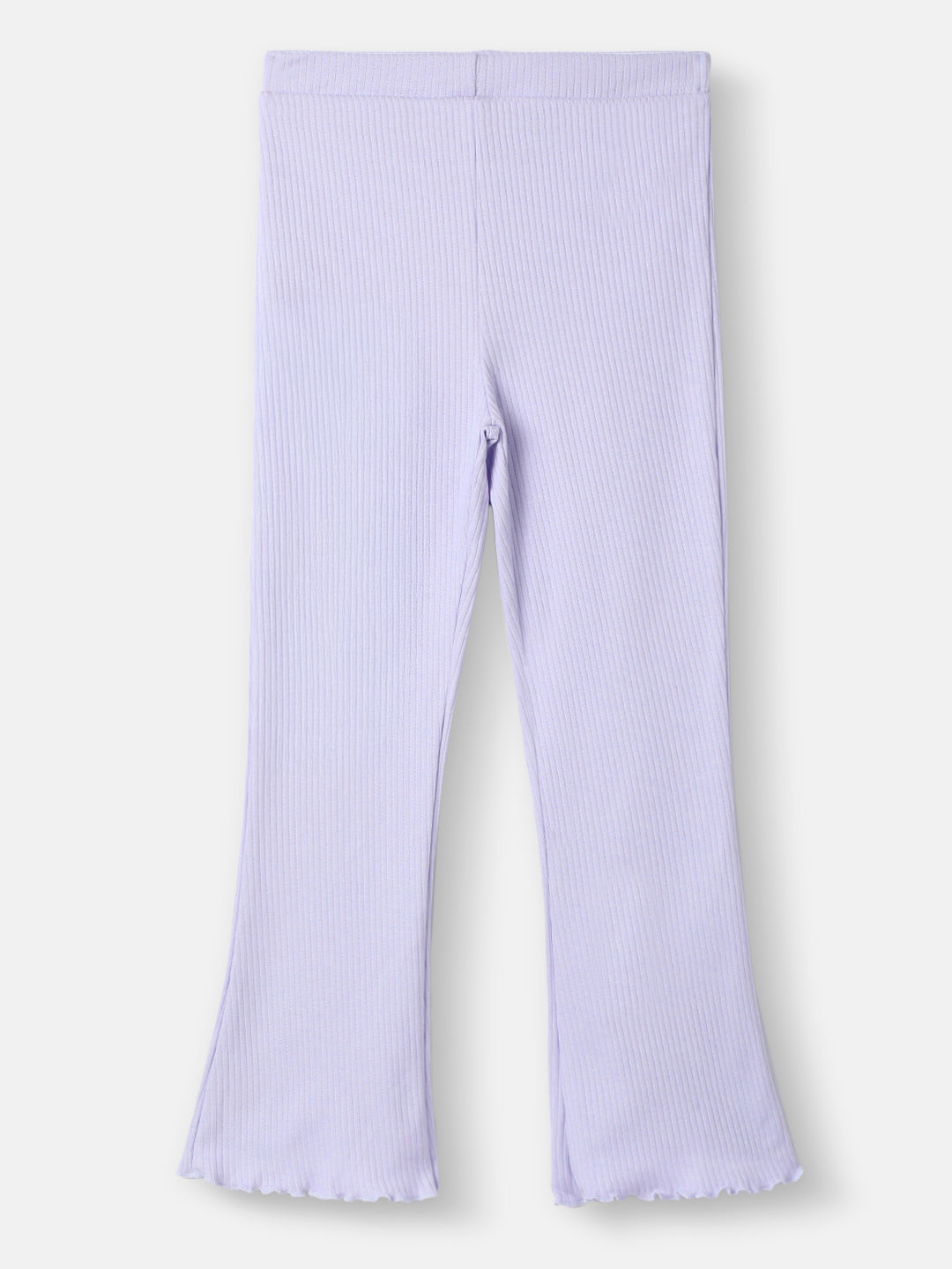 Nautinati Girls Top and Pants Set With Crochet Patch|Derby Rib Textured Fabric| Age 2 - 10 Years
