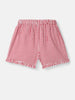 Girls Cotton Top and Shorts Set | Graphic Print Top | Yarn Dyed Shorts| 3- 24 Months