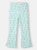 Nautinati Girls' Blue Derby Rib Set With All-over Print | Cotton | Age 2-10 Years