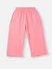 Girls Crepe Assymetric Clothing Set |Frill Top and Pants Set | 2-8 Years