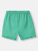 Nautinati Girls' T-shirt and Shorts Set With Crochet|Cotton| Age 0 - 2 Years