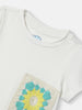 Nautinati Girls' T-shirt and Shorts Set With Crochet|Cotton| Age 0 - 2 Years