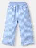 Nautinati Girls Striped Top and Pants Set|Ruffle Sleeves| Age 4 - 8 Years