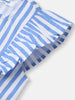 Nautinati Girls Striped Top and Pants Set|Ruffle Sleeves| Age 4 - 8 Years