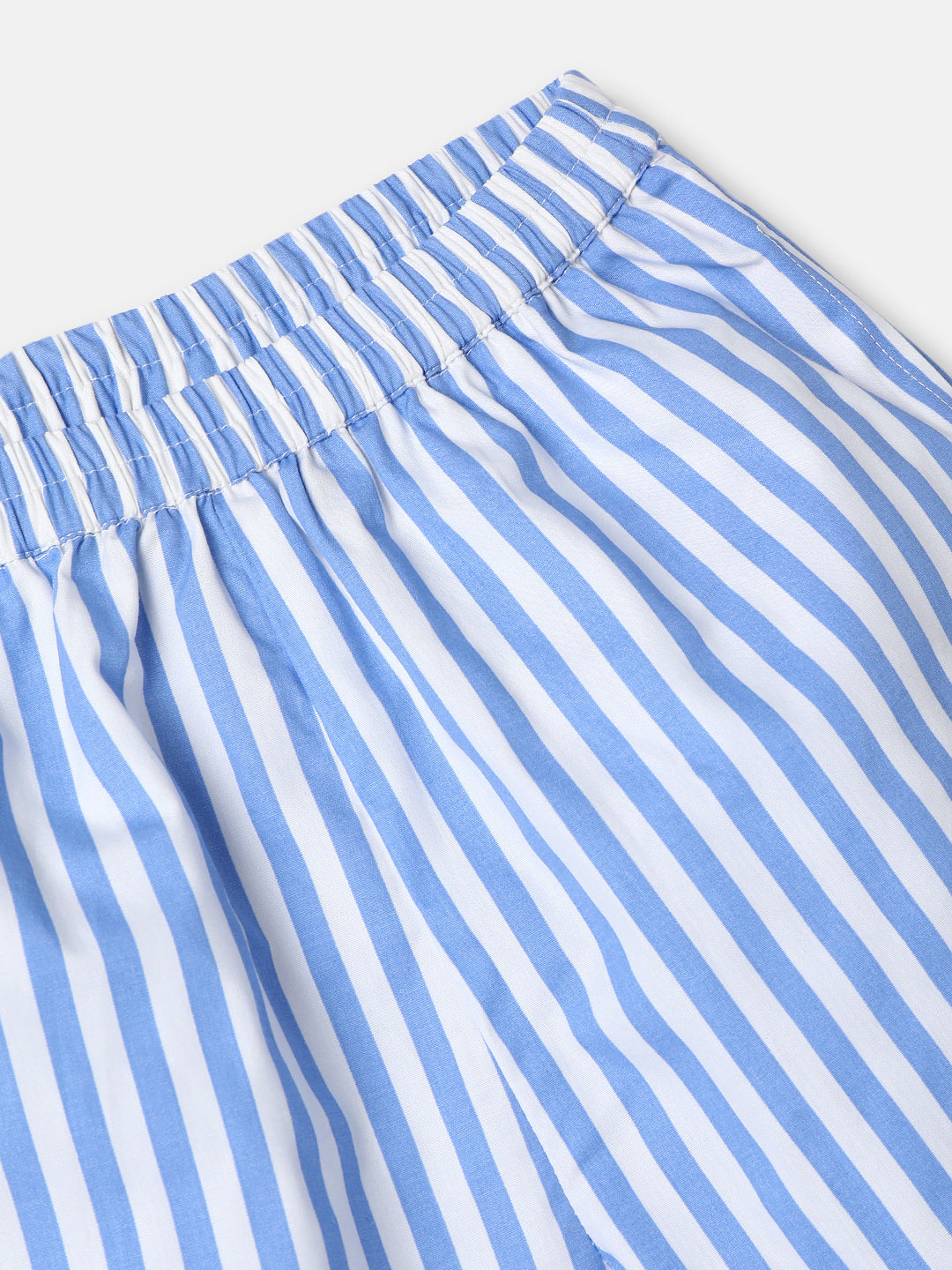 Nautinati Girls Striped Top and Pants Set|Ruffle Sleeves| Age 4 - 8 Years