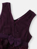 Nautinati Girls' Party Frock With Roses and Pearl Embellishment