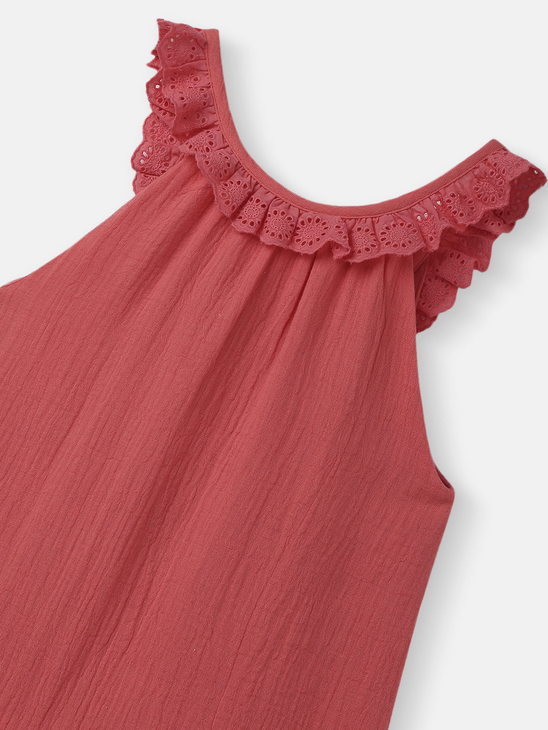 Nautinati Girls Schiffli Dress | Age 2 - 10 Years