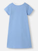 Nautinati Girls' Cotton Unicorn Sticker Print T-shirt Dress