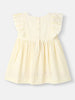Nautinati Girls' Cotton Embroidered Woven Frock
