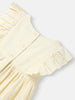 Nautinati Girls' Cotton Embroidered Woven Frock