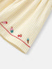 Nautinati Girls' Cotton Embroidered Woven Frock