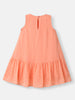 Girls Swiss Dot Cotton Dress |Drop Waist Style | All Over Printed | 2-10 Years