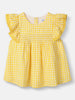 Nautinati Girls Gingham Sleeveless Top|Cotton| Age 2 - 10 Years